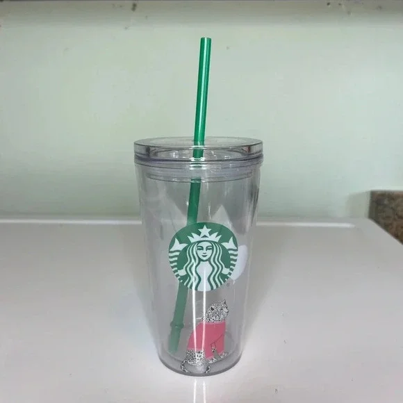 Starbucks Cold Beverage Tumbler NWOT 2020 Oh Happy Day - Picture 1 of 4